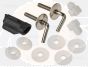Duravit D-Code Toilet Seat Hinge Set 0061391000