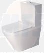 Duravit DuraStyle Series Toilet Seat & Cover without Automatic Closure 0063710000