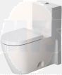 Duravit Starck 2 Standard Toilet Seat, Elongated 0063320000
