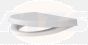 CERSANIT PARVA TOILET SEAT AND COVER  STANDARD CLOSE ANTIBACTERIA K98-0121
