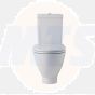 Ideal Standard White Toilet Seat and Cover with fittings E002101 White