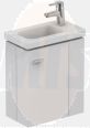 Ideal Standard Spares Concept Space 450 x 250mm wall hung Guest basin unit with L shaped door - Right hand - White -E0371WG