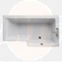 Ideal Standard  Concept 150 x 70cm Square Shower Bath, right hand - no tapholes  E049401