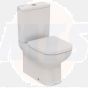 Ideal Standard  Ideal Standard i.life A close coupled back to wall wc bowl with horizontal outlet and rimls+ technology   E251001