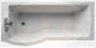 Ideal Standard  Tempo Arc 170cm Shower bath - Right hand - no tapholes  E256701