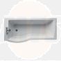 Ideal Standard  Tempo Arc 170cm Shower bath - Left hand - no tapholes  E256801