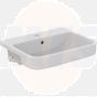Ideal Standard  Ideal Standard i.life B 55cm semi-countertop washbasin, 1 taphole   E260401
