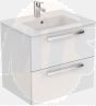 Ideal Standard  Tempo 600mm wall hung vanity basin unit with 2 drawers - Gloss White  E3240WG