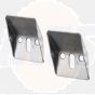 Ideal Standard  Pair steel wall hangers  E501067