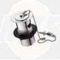 Ideal Standard  Slotted basin waste with metal plug, chain and stay  E6760AA