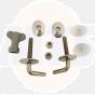 ALTO/HALO/CADENA SEAT HINGES CHROME