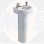 Ideal Standard  Concept Arc 35cm hand rinse basin - two tapholes  E793201