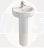 Ideal Standard  Concept Sphere 45cm hand rinse basin one taphole  E805501 PEDESTAL NOT INCLUDED