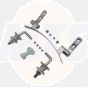 Ideal Standard Space Seat Hinges EV154AA  will only fit after 2003 Seats 5017134131901