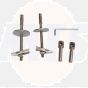 SEAT HINGES TESI T6630 CHROME
