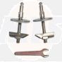 Ideal Standard EW00767 TOILET SEAT HINGE PACK BS07