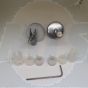 TOILET SEAT HINGE PACK BS08