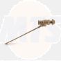 Float Ball Valve Brass Piston - Side Entry 1