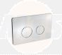 Sanuex Dot FLUSHE 2.0 flush plate in Chrome FP110