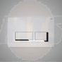 RAK Ecofix White Fp With Polished Cp Surrounding R FS04RAKWHRE8C Bathroomsuites