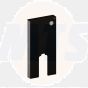 RAK Obelisk Cistern Cabinet For Btw Pan In Black FS12RAKCABBLK Bathroomsuites
