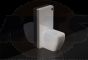 RAK Obelisk Cabinet Cistern For Btw Pan In White FS12RAKCABWHT Bathroomsuites