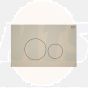 RAK Ecofix Matt Greige Fp With Round Push Plates FSRAKPPL003505 Bathroomsuites
