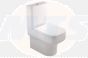 Gala Mid Toilet Seat 51700 Standard Close with Chromed hinges.