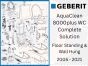 Geberit  2-flush Valve for AquaClean 8000plus 242.397.00.1 / 242397001 FOR AQUACLEAN CISTERNS ONLY