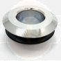 Geberit flange with slip ring for bathtub drain with pressure switch PushControl bright chrome-plated 241.713.21.1