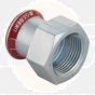 Geberit Mapress Carbon Steel adapter with female thread, FKM,