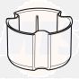 Geberit odor trap cup 30 mm, for Geberit shower tray drain d90 243.571.00.1