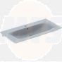 Geberit Renova 554315011 Plan rectangular bathtub with feet L170cm B75cm  554.315.01.1