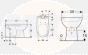 Geberit Selnova Close Coupled 501.041.00.6 Standard  501041006