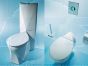 Giorno seat and cover, without soft close 0060110000 For floor standing toilet Pan 0247090000