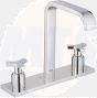 GROHE 20143000 Allure Three-Hole Basin Mixer Tap - chrome