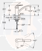 Grohe 32221003 EUROSMART SINGLE-LEVER SINK MIXER