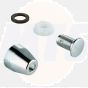 Grohe 37125000 Dal Stopper & Rossette blind plug 37125 chrome 37125000