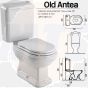 GSI Old Antea Toilet seat soft closing GSI 561611 Old Antea Toilet GSI 561611