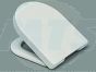 HARO BACAN SoftClose Premium toilet seat with lid, TakeOff stainless steel hinges C0202Y, white alpine  4016959119034