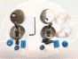 HARO C4302G SoftClose classic hinge BVO - toggle bolts, stainless steel 1 set with expansion set