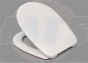 Haro / Hamberger toilet seat Deltano with stainless steel FastFix nut B0302Y white 4016959014582