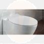 Hatria Nido Toilet Seat and cover Slow Close with fittings 01YXWX01