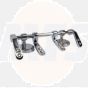 HERITAGE TOILET SEAT HINGES CHROME