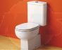 Ideal Standard Linda Toilet seat and Cover in White with Hinges and Fittings