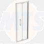 Ideal Standard i.life 1000mm Bright Silver Infold Door T4929EO