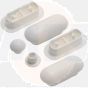 Ideal Standard K768501-404364/ 404492 seat buffer Pads for Toilet Seats White for Inga and Isabella toilet seats