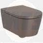 Inspira Round Soft-Close Seat - Coffee Roca Inspira A80152266B