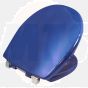 Twyford Avalon toilet seat ring top fix Blue B97890