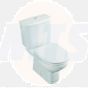 JACOB DELAFON ALTAIR E6374-00 TOILET SEAT COVER STANDARD CLOSE original white by Jacob Delafon.